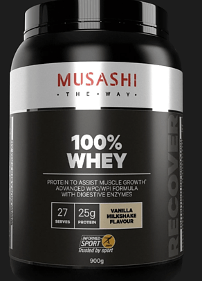 Musashi whey review